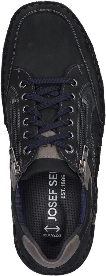 Josef Seibel Veterschoenen New Anvers 87 comfort-schoen vrijetijdsschoen in extra brede vorm