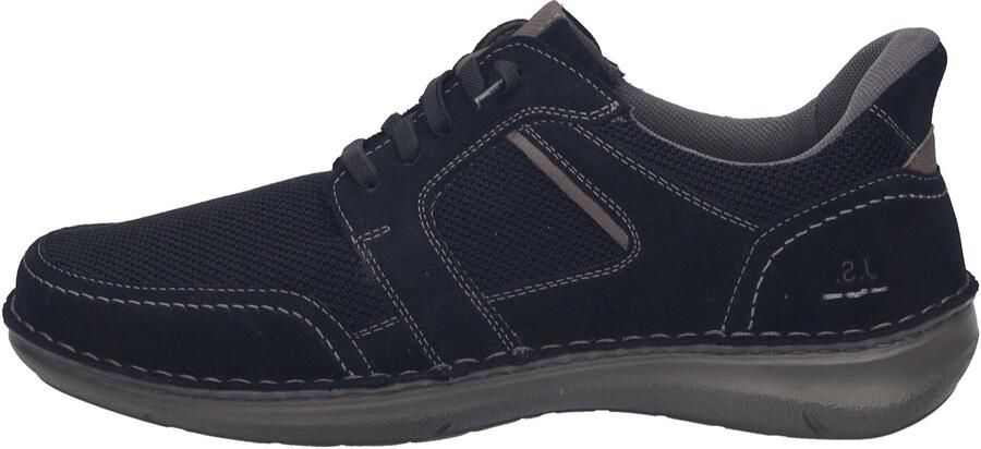 JOSEF SEIBEL Sportieve veterschoen 'New Anvers 24' zwart