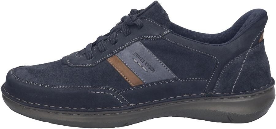 JOSEF SEIBEL Slip-ons 'New Anvers 26' smoky blue bruin donkergrijs