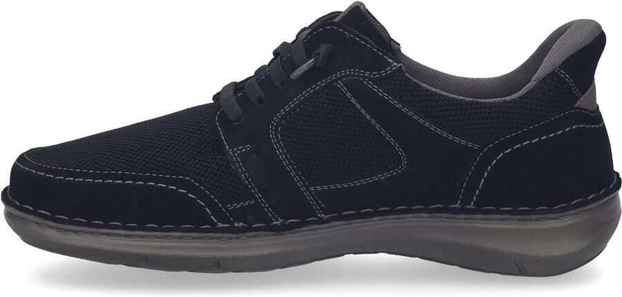 JOSEF SEIBEL Sportieve veterschoen 'New Anvers 24' zwart