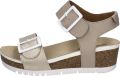 Josef Seibel QUINN~02~~~~~~~~~~~~~~~~~~~~~~ Sandalen met hak Dames Sandalen Wit beige - Beige