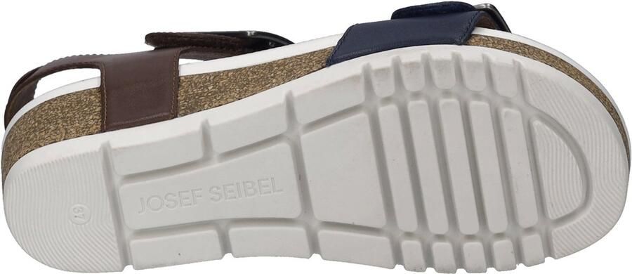 Josef Seibel Sandalen Quinn 02 plateausandaal sleehaksandaal klittenbandschoen met gespen