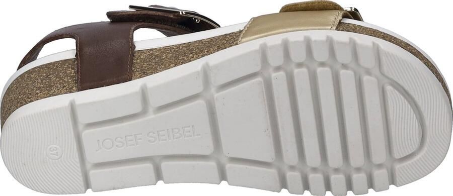Josef Seibel Sandalen Quinn 02 plateausandaal sleehaksandaal klittenbandschoen met gespen