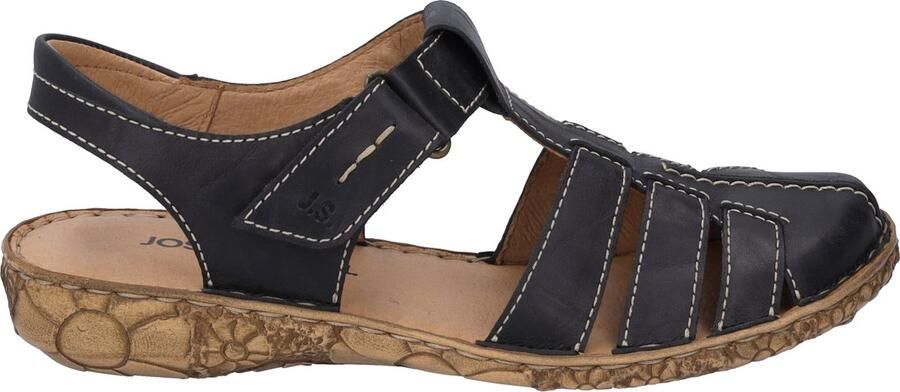 Josef Seibel Rosalie 48 Sandale für Damen Schwarz