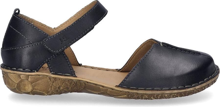 Josef Seibel Ballerina's met riempje ROSALIE 42 sandaal gespschoen comfortschoen met klittenbandsluiting