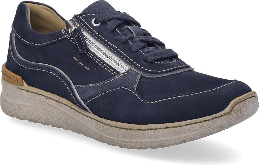 Josef Seibel Sneakers Sally 02 veterschoenen comfort schoen met extra rits
