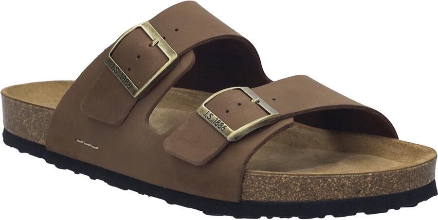 JOSEF SEIBEL Muiltjes 'Pantolette Herren 14301356 300 Echtleder in braun' bruin - Foto 7