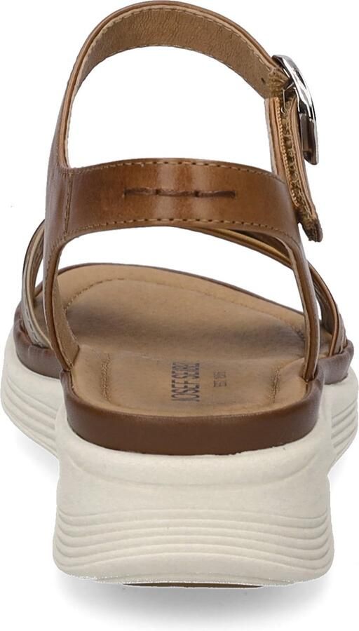 Josef Seibel Sandalen Sevran 02 plateausandaal wedgesandaal met modieuze kruisbandage