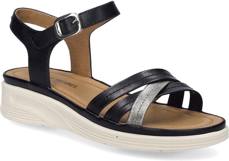 Josef Seibel Sevran 02 Sandale für Damen Schwarz