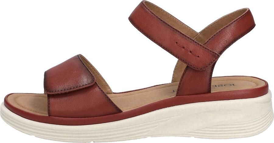 Josef Seibel Sevran 01 Sandale für Damen Rot - Foto 1