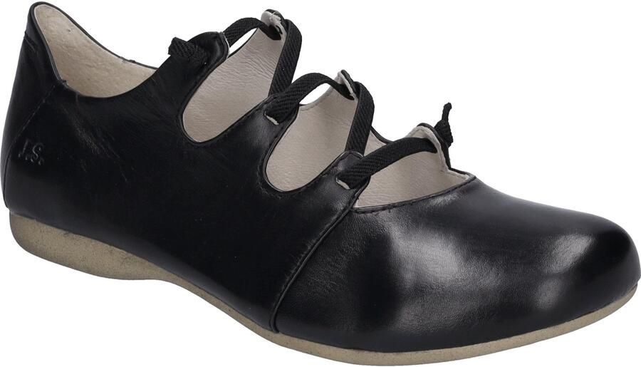 Josef Seibel Ballerina's met riempje Fiona Slippers sandalen comfortschoenen met verfijnde elastische band