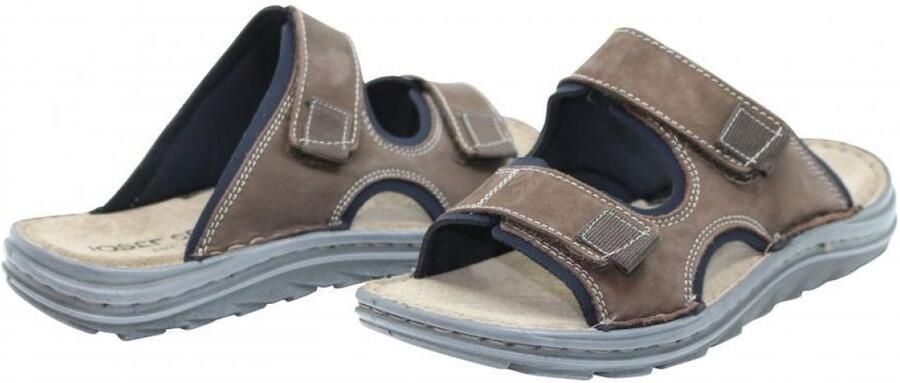 Josef Seibel slippers Raul 23 met twee klittenbandsluitingen