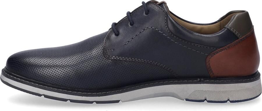 Josef Seibel Veterschoenen Stuart 02 comfortabele schoen business schoen sneaker in comfortabele breedte g (breed)