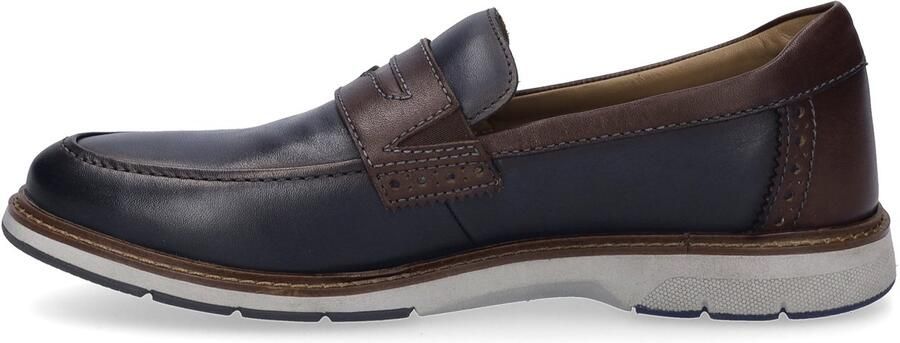 Josef Seibel Stuart 08 Slipper für Herren Blau