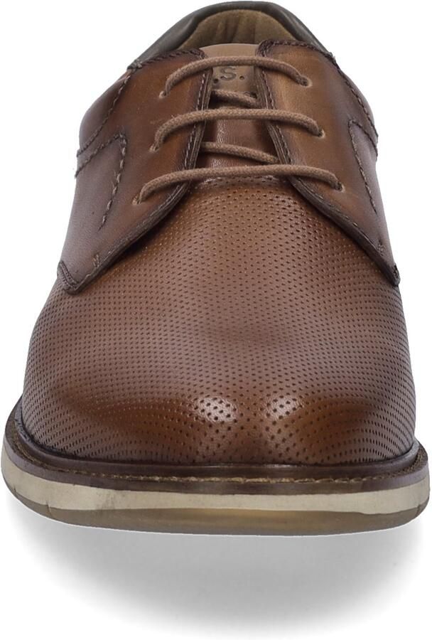 Josef Seibel Veterschoenen Stuart 02 comfortabele schoen business schoen sneaker in comfortabele breedte g (breed)