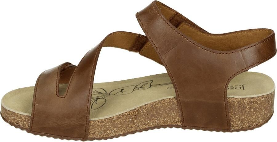 Josef Seibel TONGA~25~~~~~~~~~~~~~~~~~~~~~~ Sandalen met hakDames Sandalen Cognac - Foto 4