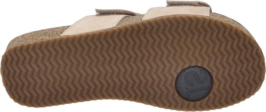 Josef Seibel Slippers TONGA 64 plateau zomerschoen pantoffels met gespsluiting