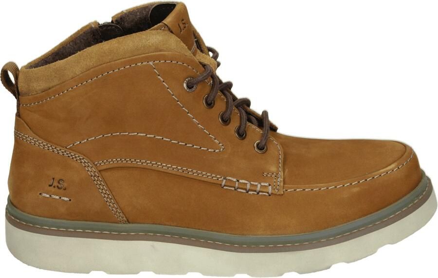 Josef Seibel TRENT 04 Vrije tijd half-hoog Heren veterschoen Heren sneakers Cognac