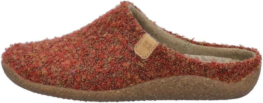 JOSEF SEIBEL Huisschoenen 'Hausschuh Damen 54803 MA437 402 Textil in rot' rood