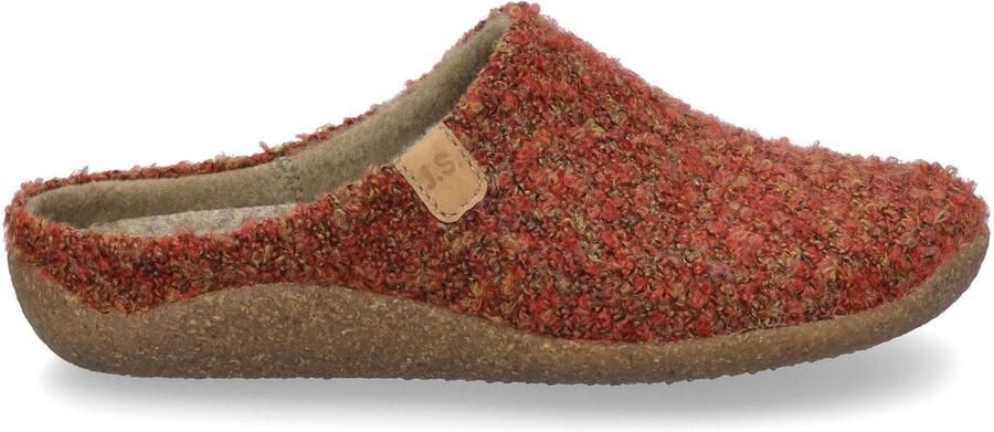 JOSEF SEIBEL Huisschoenen 'Hausschuh Damen 54803 MA437 402 Textil in rot' rood - Foto 3