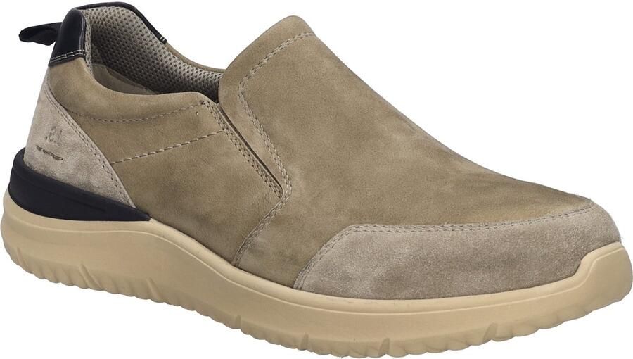 Josef Seibel Slip-on sneakers Wales 04 slippers comfortabele schoen instapschoen met elastische gummizone
