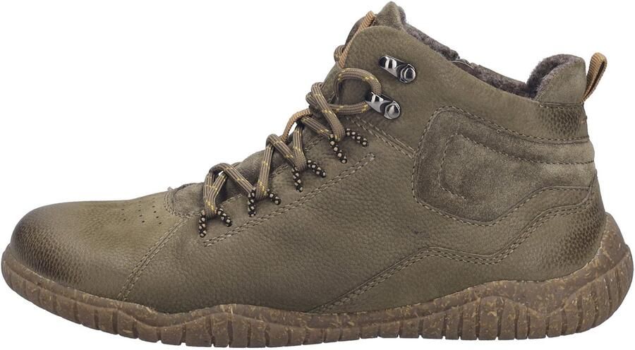 Josef Seibel WALLACE 03 Vrije tijd half-hoog Heren veterschoen Heren sneakersBarefoot Groen - Foto 2