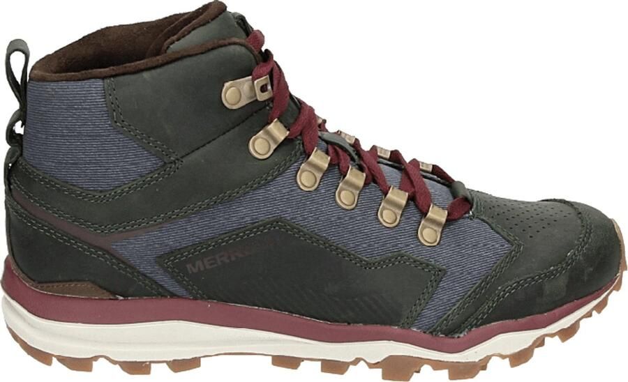 Josef Seibel WALLACE 03 Vrije tijd half-hoog Heren veterschoen Heren sneakersBarefoot Groen