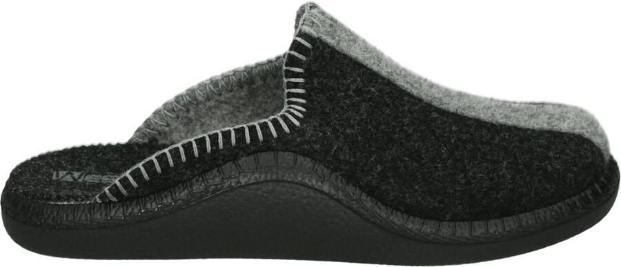 Josef Seibel Westland Dames Pantoffelmuil Monaco 62 54702-151 Antraciet Grijs