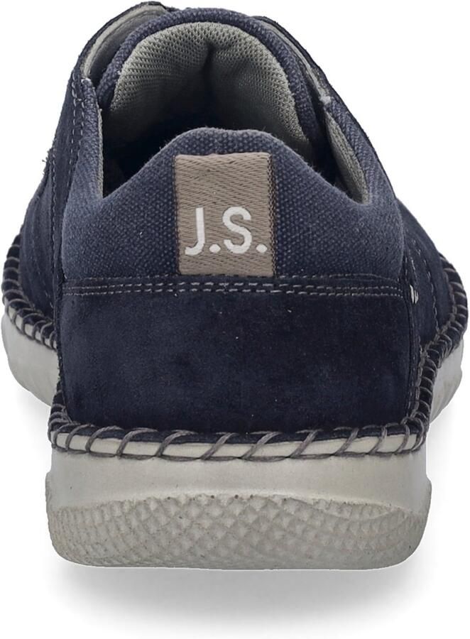 Josef Seibel Veterschoenen Wilson 04 comfortschoen vrijetijdsschoen sneaker met verwisselbaar voetbed