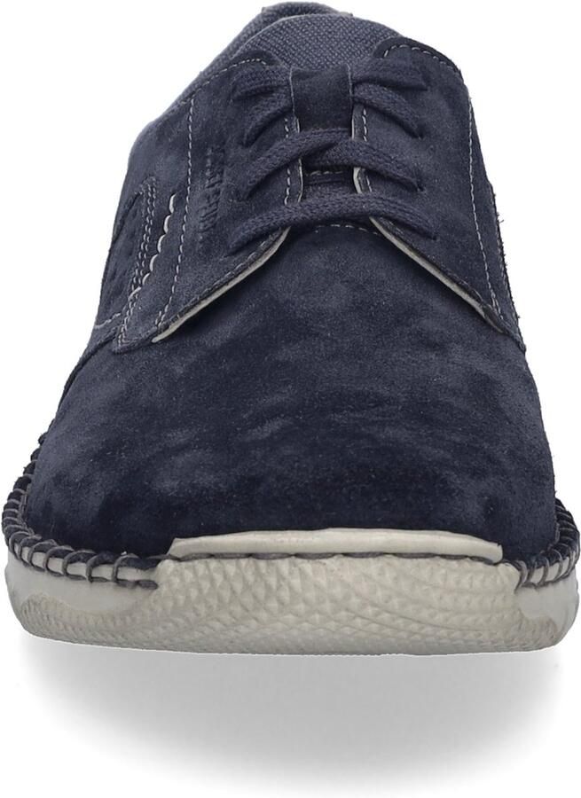 Josef Seibel Veterschoenen Wilson 04 comfortschoen vrijetijdsschoen sneaker met verwisselbaar voetbed