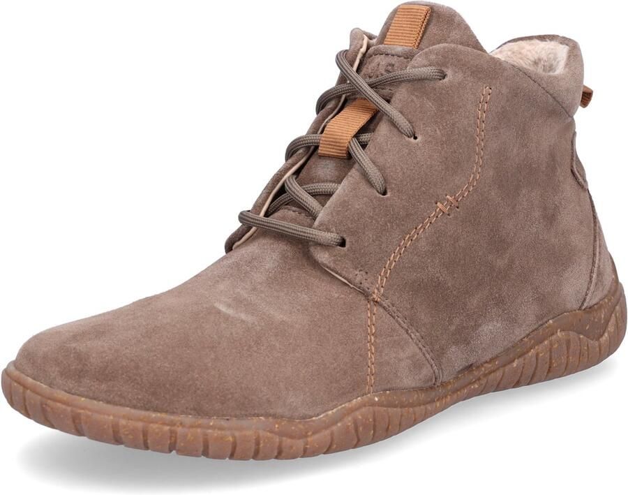 Josef Seibel WYNONA 05 Hoge sneakersVeterbootsDames veterschoenenDames sneakersHalf-hoge schoenenPopulaire damesschoenen JosefBarefoot Taupe