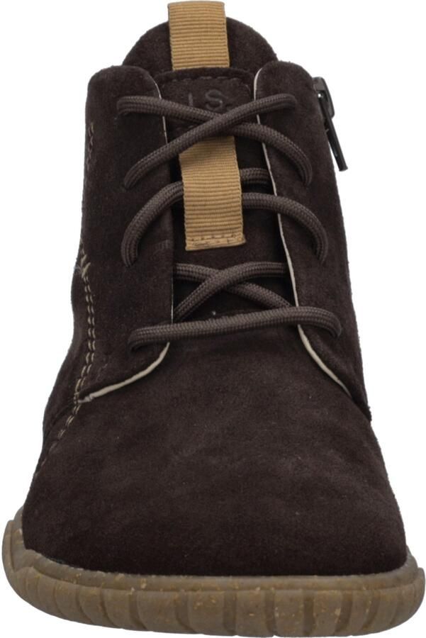 Josef Seibel WYNONA 05 Hoge sneakers Veterboots Dames veterschoenen Dames sneakersHalf-hoge schoenenBarefoot Bruin - Foto 2