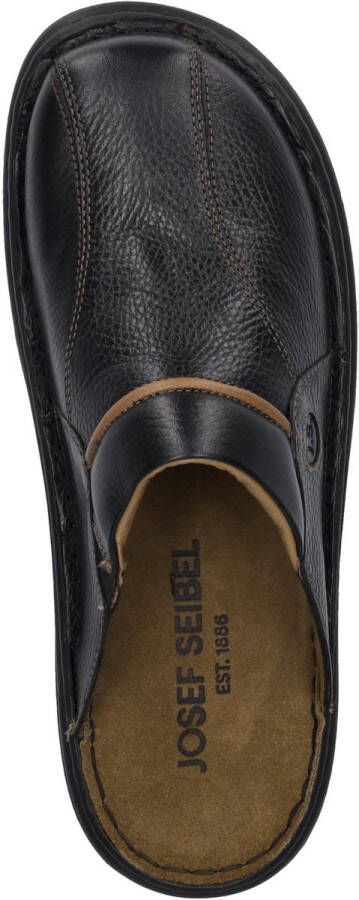 Josef Seibel Sabots Klaus zomerschoen slippers pantoffel met gepolsterde leren binnenzool