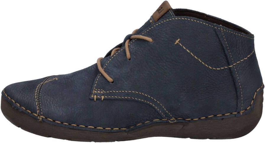 Josef Seibel FERGEY~18~~~~~~~~~~~~~~~~~~~~~ Hoge sneakersVeterlaarzenDames veterschoenenDames sneakersHalf-hoge schoenen Blauw