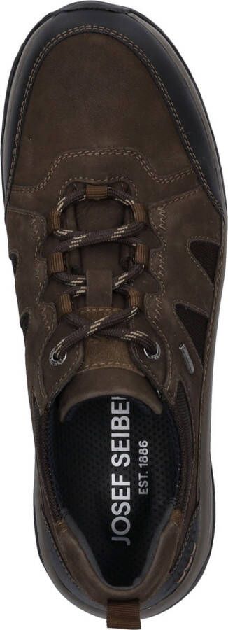 Josef Seibel LEROY 50 CasualHeren sneakersHeren veterschoenVrije tijdsschoenen Bruin