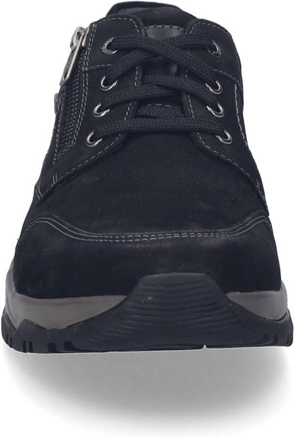 Josef Seibel Casual veterschoenen voor heren in zwart