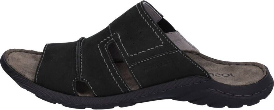 Josef Seibel Logan 38 Sandale für Herren Schwarz