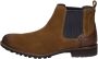 Josef Seibel Mannen Veterschoenen Kleur: Cognac - Thumbnail 1