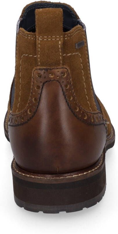 Josef Seibel Mannen Veterschoenen Kleur: Cognac