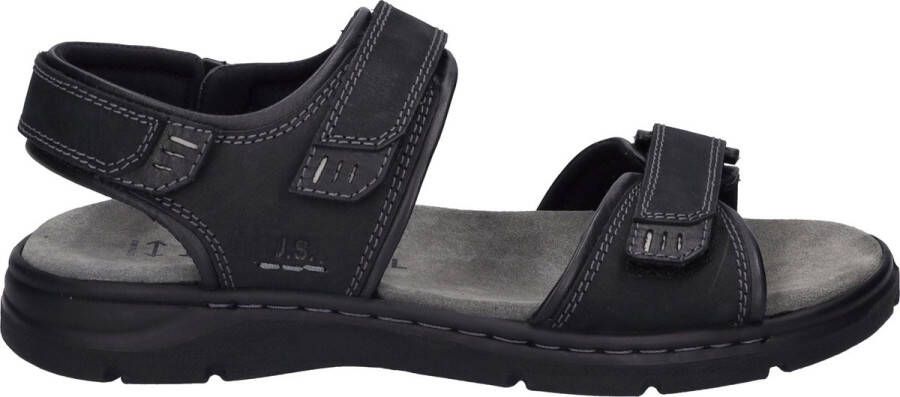 Josef Seibel Marlon 05 Sandale für Herren Schwarz