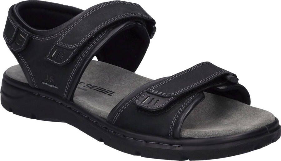 Josef Seibel Marlon 05 Sandale für Herren Schwarz