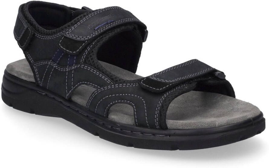 Josef Seibel Marlon 06 Sandale für Herren Schwarz