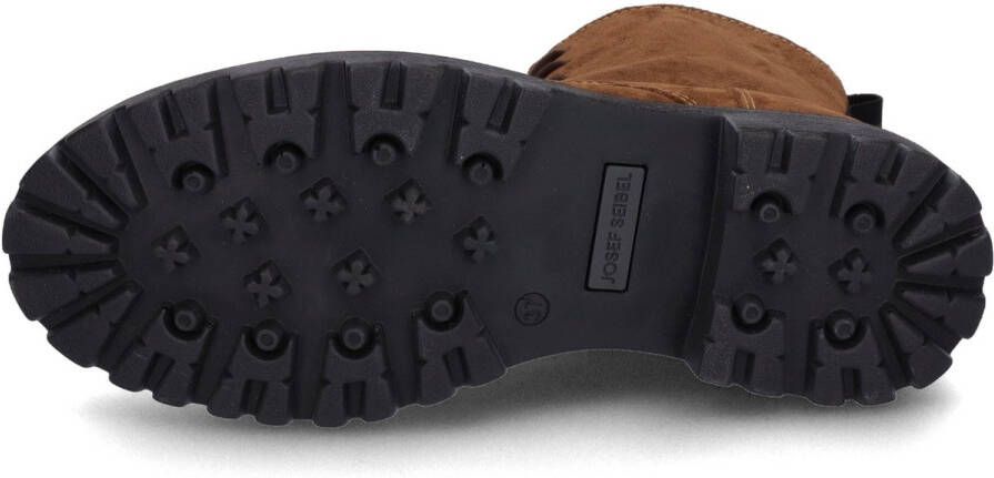 Josef Seibel Hoge veterschoenen MARTA 02 met opvallende profielzool