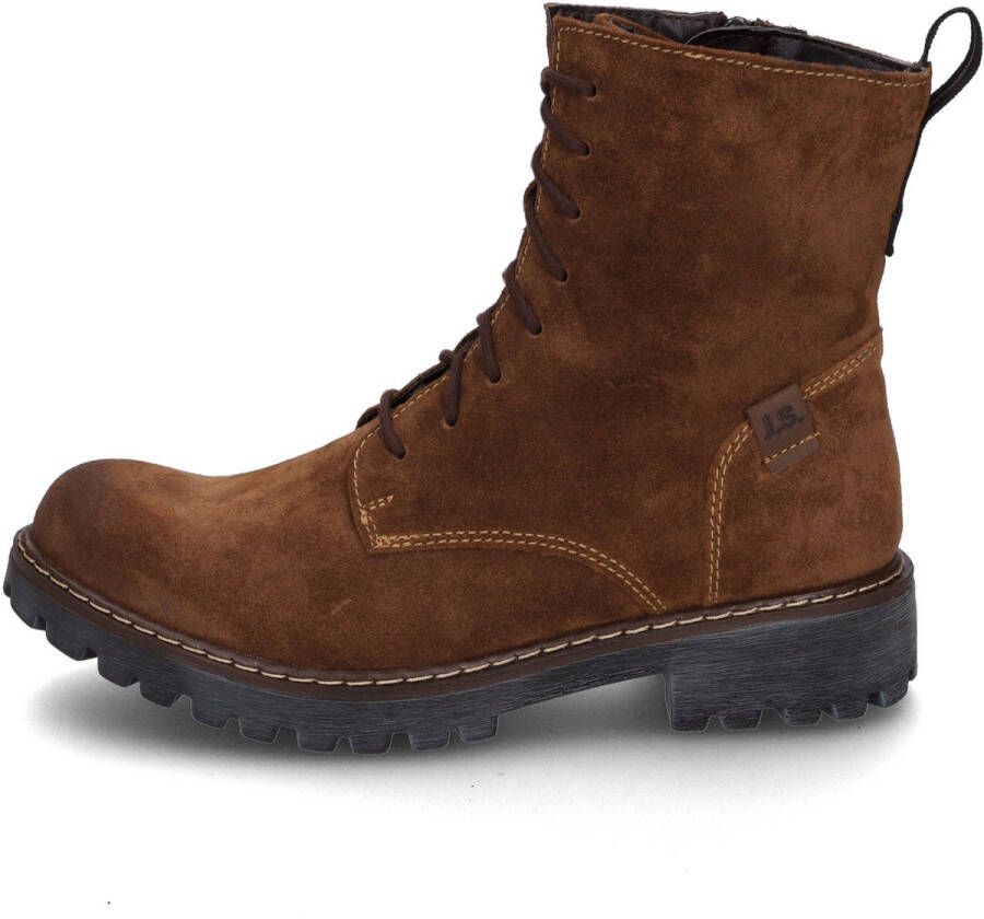 Josef Seibel Hoge veterschoenen MARTA 02 met opvallende profielzool
