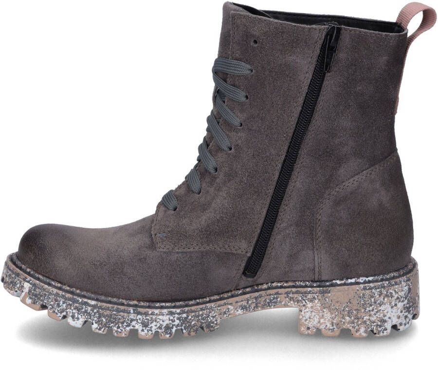 Josef Seibel Hoge veterschoenen MARTA 02 met opvallende profielzool
