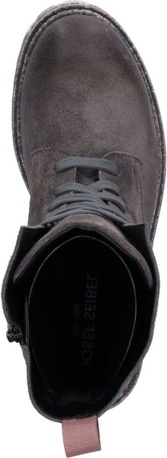 Josef Seibel Hoge veterschoenen MARTA 02 met opvallende profielzool