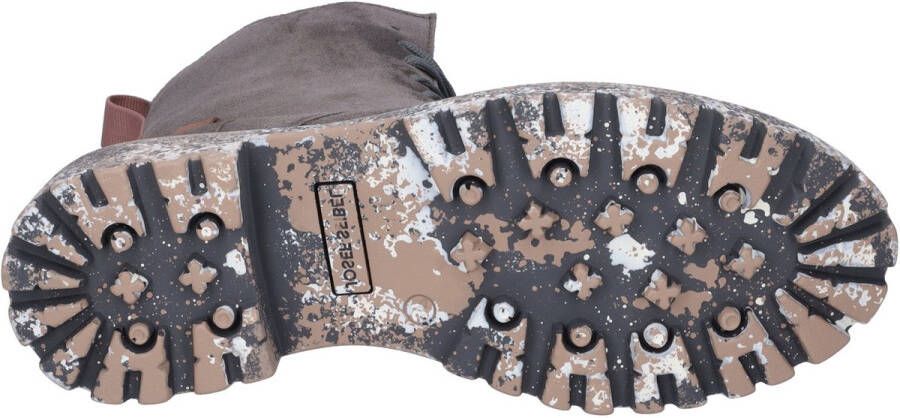 Josef Seibel Hoge veterschoenen MARTA 02 met opvallende profielzool