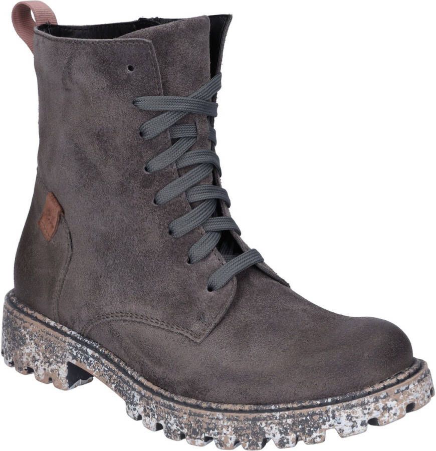 Josef Seibel Hoge veterschoenen MARTA 02 met opvallende profielzool