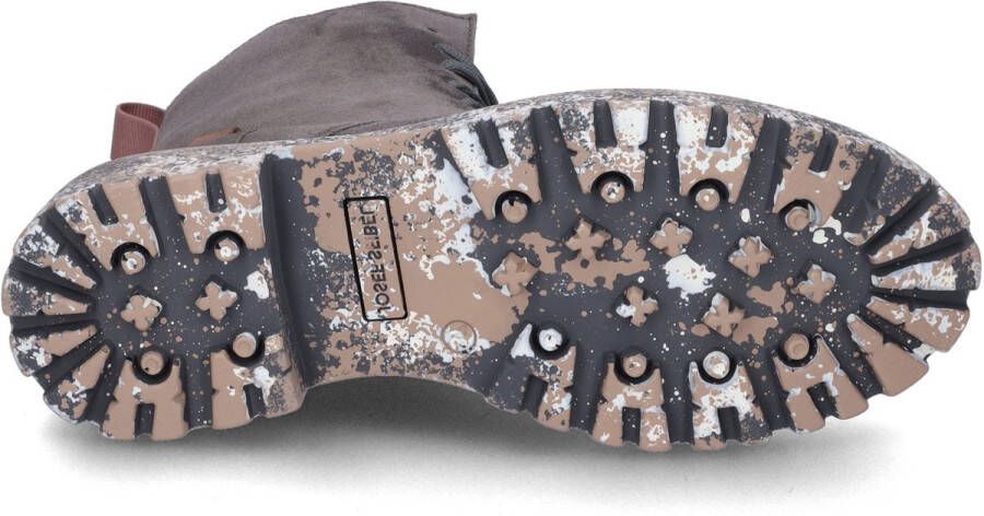 Josef Seibel Hoge veterschoenen MARTA 02 met opvallende profielzool