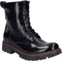 Josef Seibel MARTA~02~~~~~~~~~~~~~~~~~~~~~~ Hoge sneakersVeterlaarzenDames veterschoenenDames sneakersHalf-hoge schoenen Zwart - Thumbnail 7